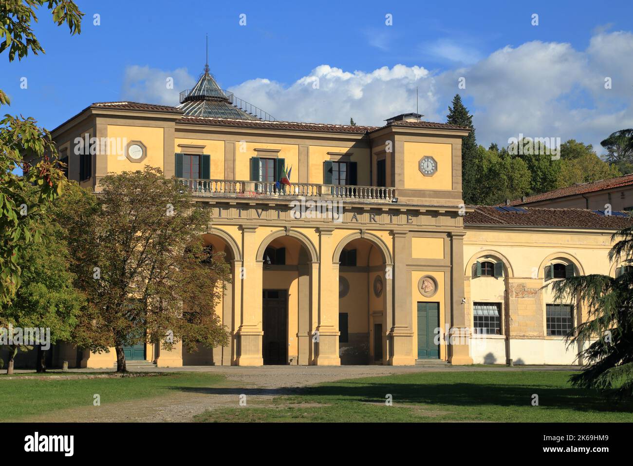 Escuela pública de arte en Florencia. Liceo Artistico Statale di Porta Romana e Sesto Fiorentino Foto de stock
