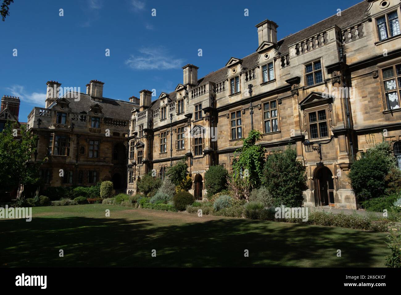 Pembroke College Cambridge, Inglaterra Foto de stock