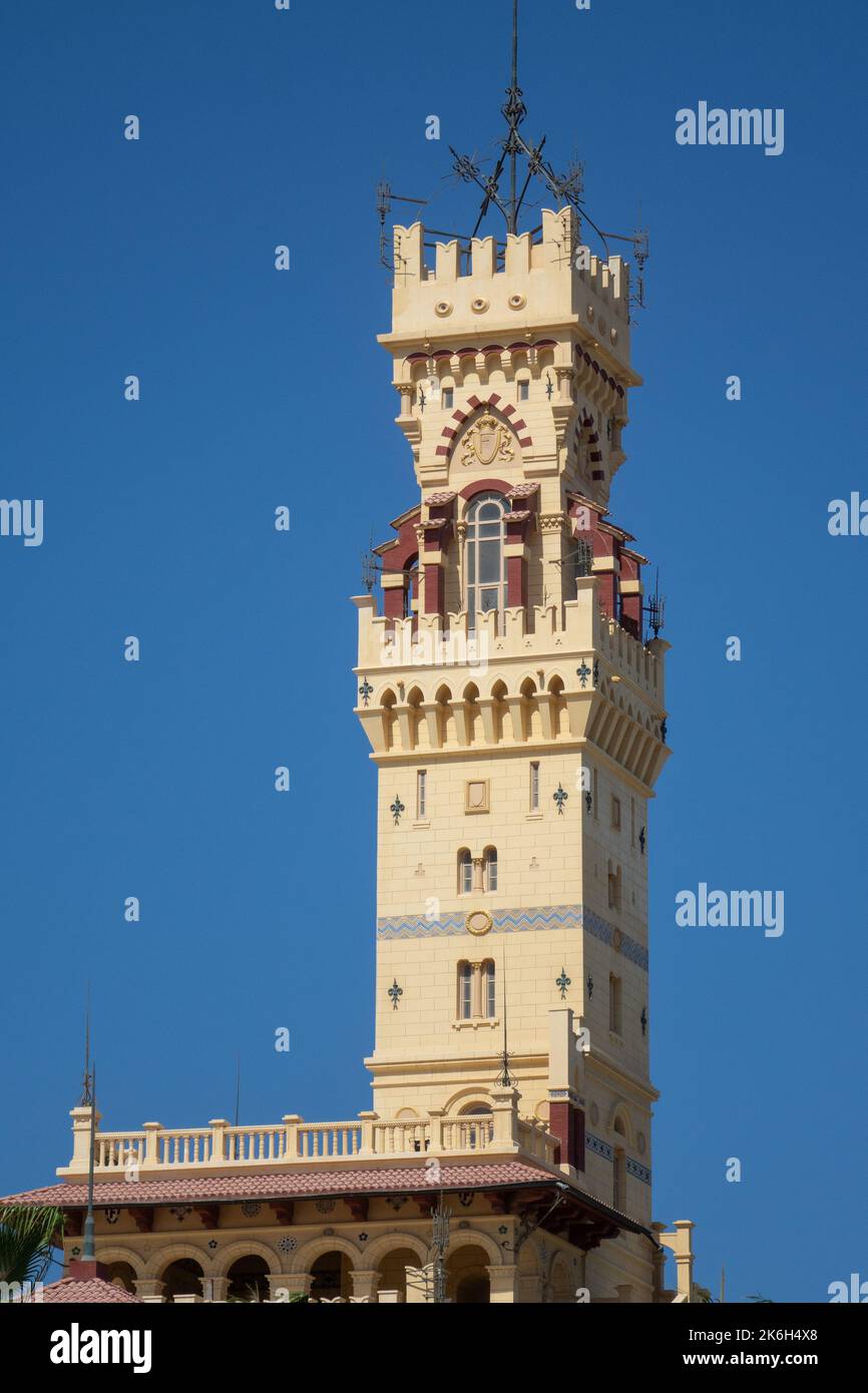 Egipto, Alejandría, complejo palacio de Montazah, palacio de Al Haramlik Foto de stock