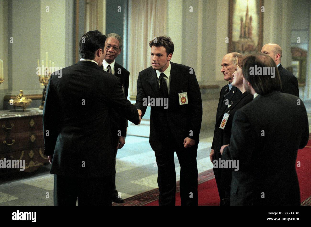 CIARAN Hinds, Freeman, Ben Affleck, LA SUMA DE TODOS LOS MIEDOS, 2002 Fotografía de stock