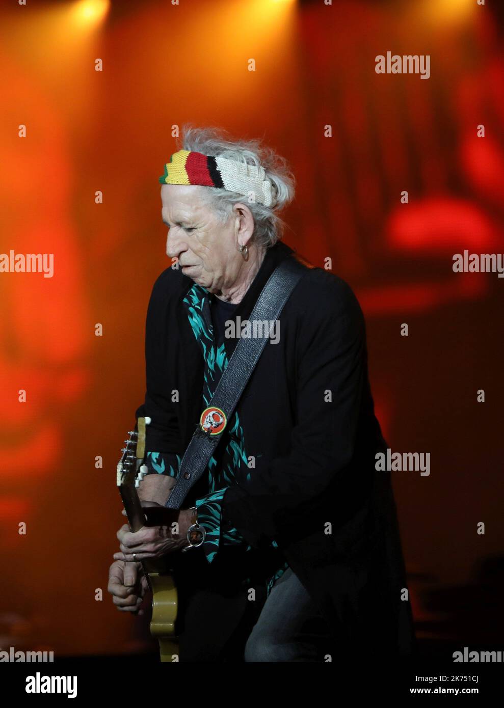 Rolling Stones Special Show Perfomance en U Arena - París OCT 19 2017 Foto de stock