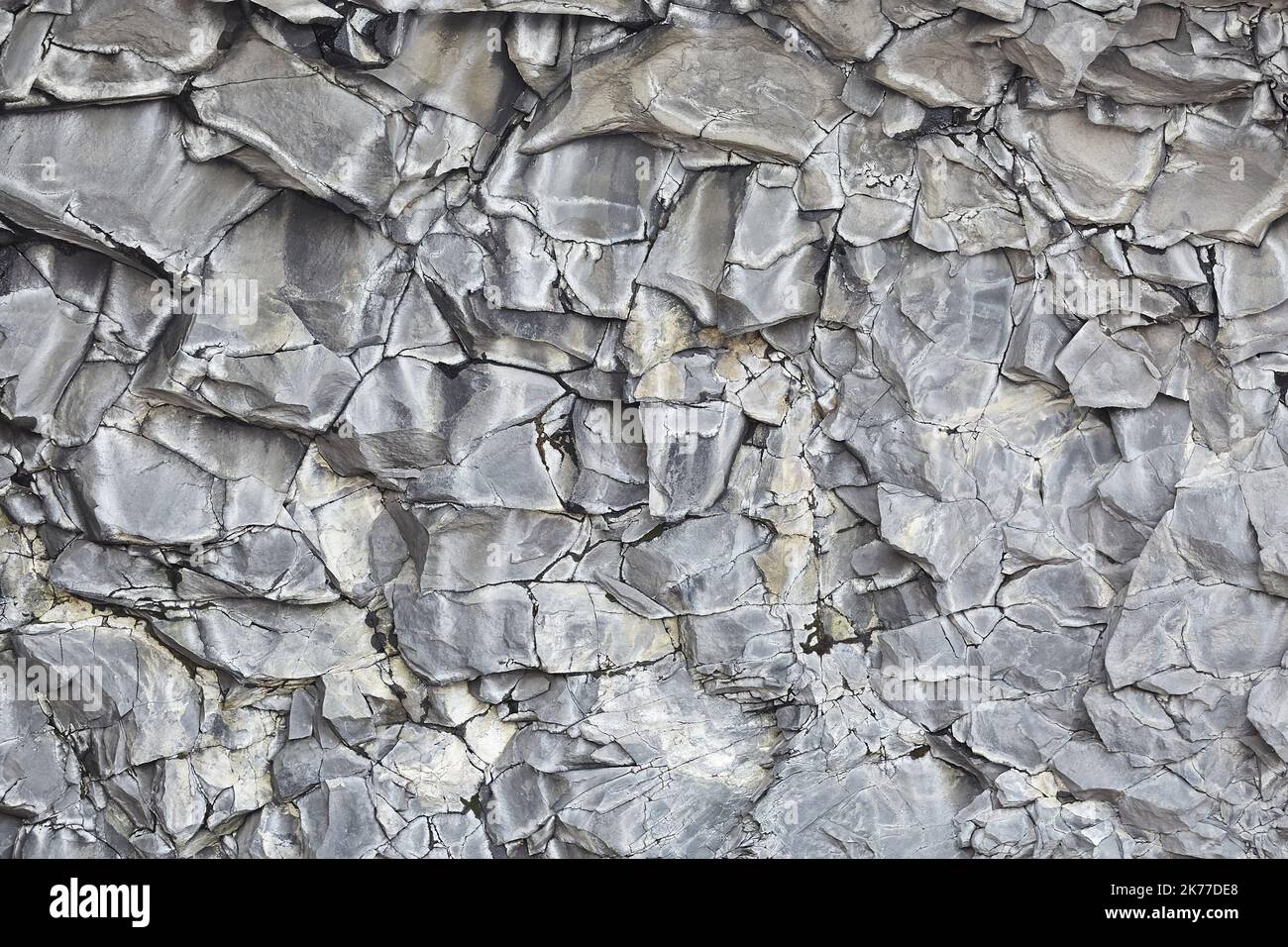 Detalle de formación de rocas, montaña de piedra caliza Foto de stock
