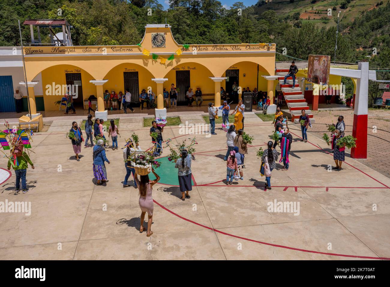 El Pueblo Mixteco De San José Contreras Cerca De La Ciudad De Oaxaca ...