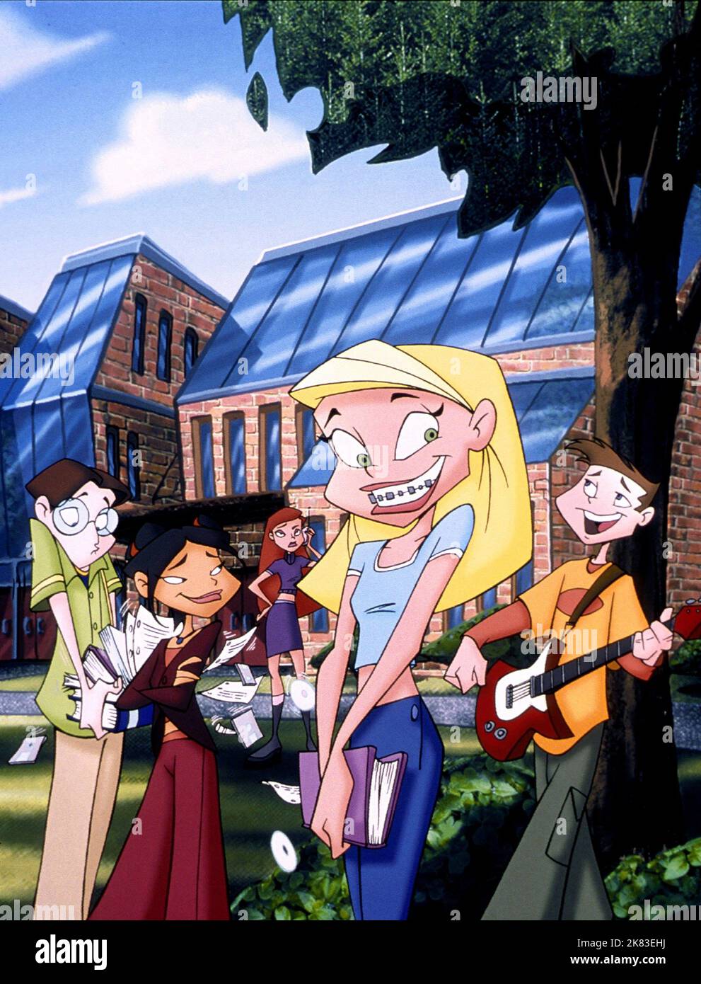 Sharon Spitz & Friends Televisión: Braceface (2001) Personajes: Sharon Spitz & 08 June 2001 **ADVERTENCIA** Esta fotografía es sólo para uso editorial y es propiedad de la FAMILIA FOX y/o del fotógrafo asignado por la Film o Production Company y sólo puede ser reproducida por publicaciones en conjunción con la promoción de la película anterior. Se requiere un crédito obligatorio para la FAMILIA FOX. El fotógrafo también debe ser acreditado cuando se conoce. No se puede conceder ningún uso comercial sin la autorización escrita de la Film Company. Foto de stock