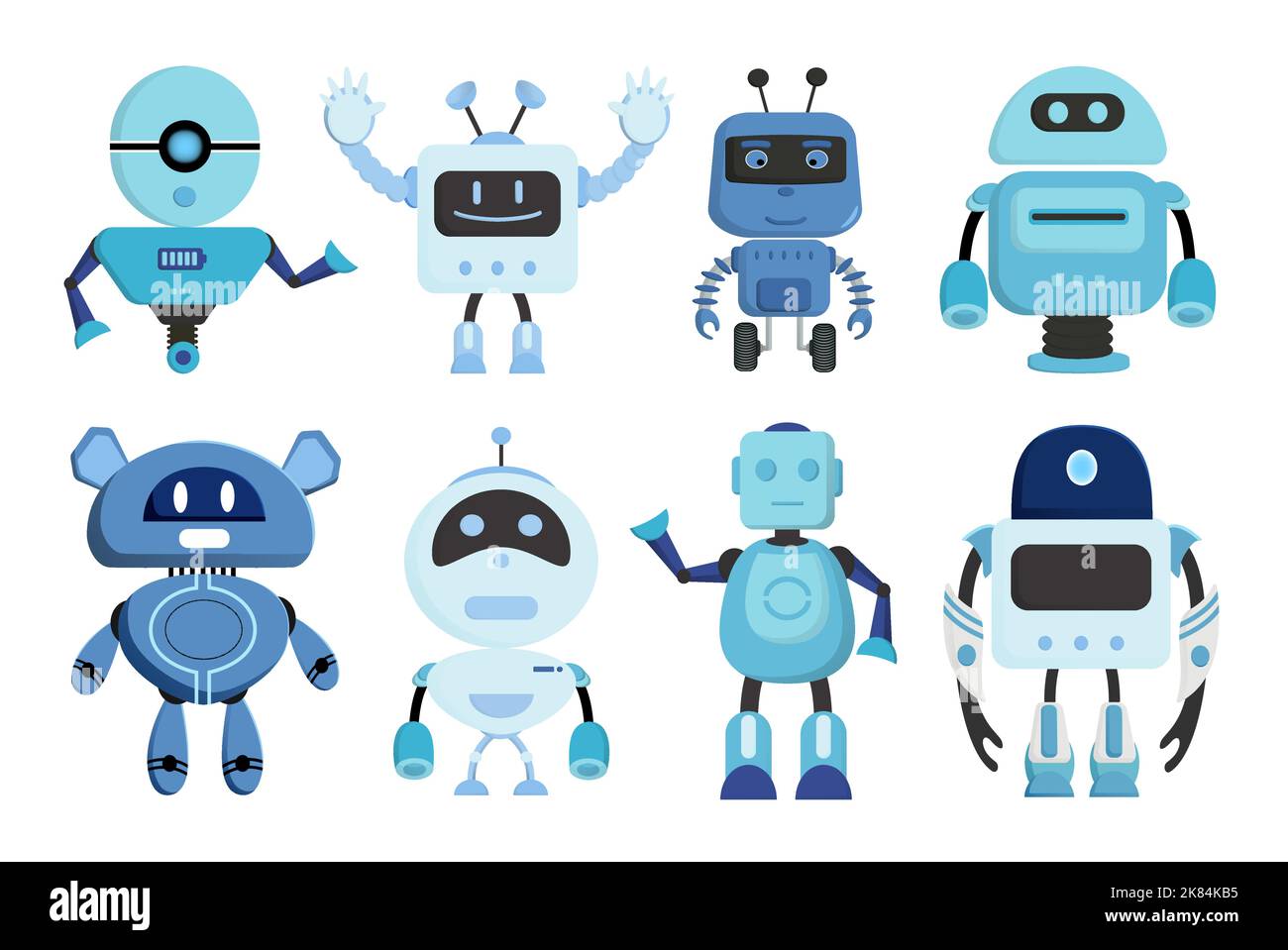 Caras de robot Imágenes recortadas de stock - Alamy