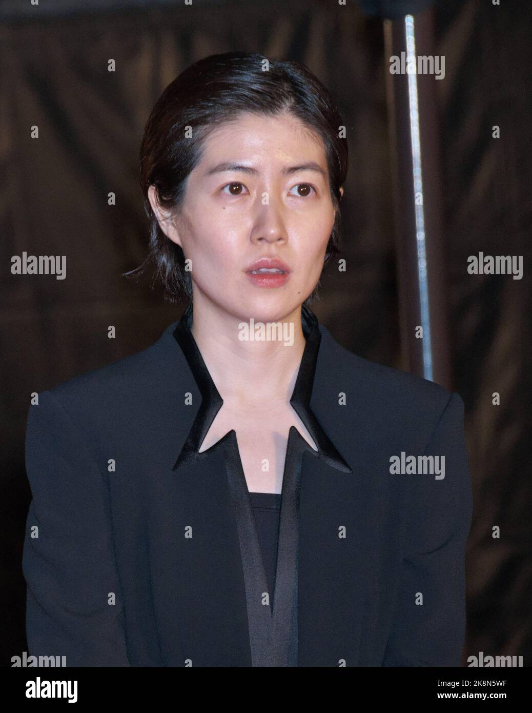 Tokio, Japón. 24th de Oct de 2022. La actriz coreana Shim Eun-Kyung asiste al evento Red Carpet para el Festival Internacional de Cine de Tokio 2022 en Tokio, Japón, el lunes 24 de octubre de 2022. Foto de Keizo Mori/UPI Crédito: UPI/Alamy Live News Foto de stock