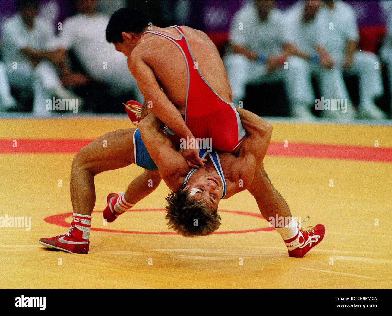 Seúl, Corea del Sur Juegos Olímpicos de 19880921 en Seúl. Lucha libre