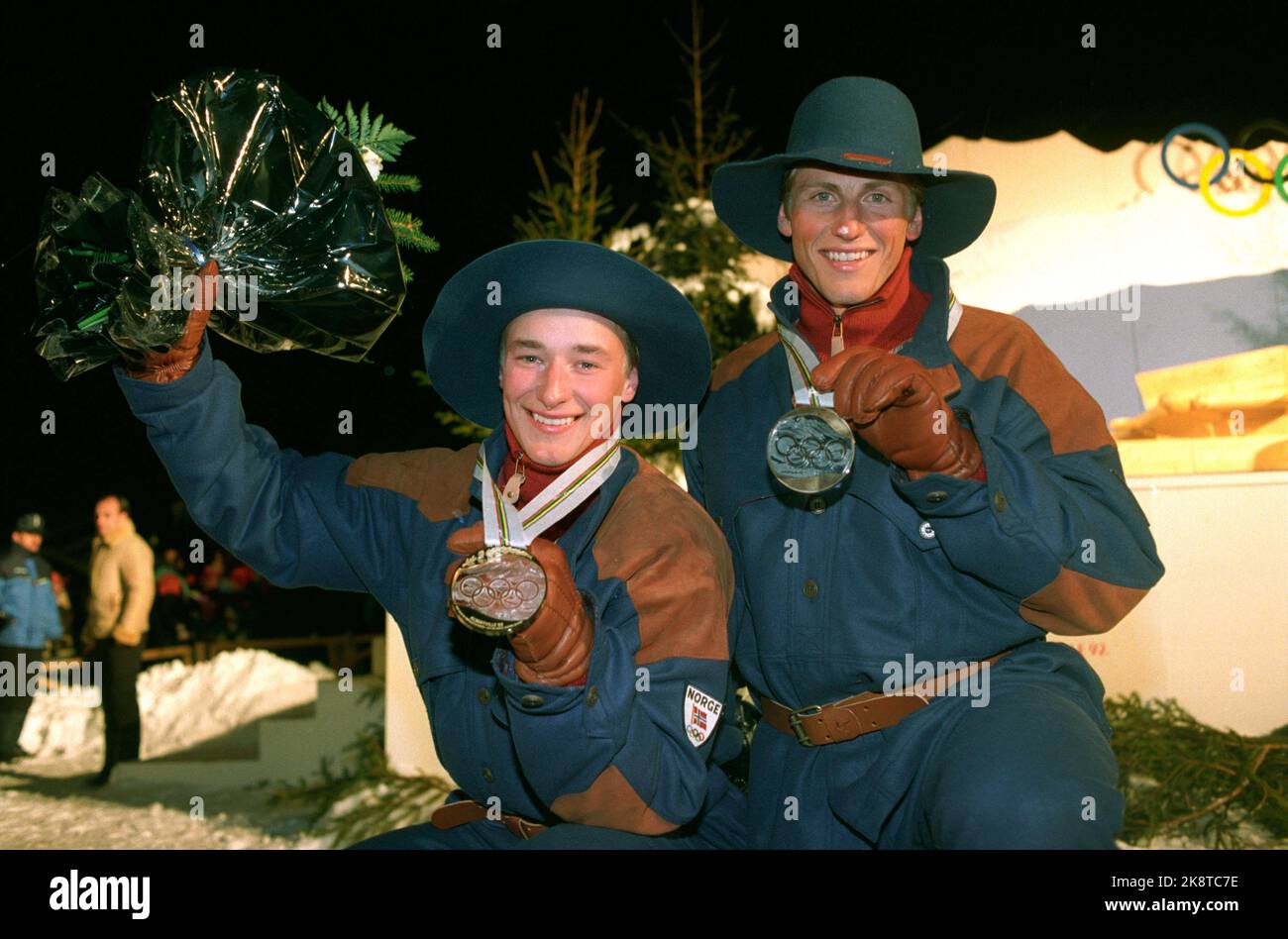 Val d'Iseres 19920216 Olympic92 Albertville, Alpine, SuperG, Hombres
