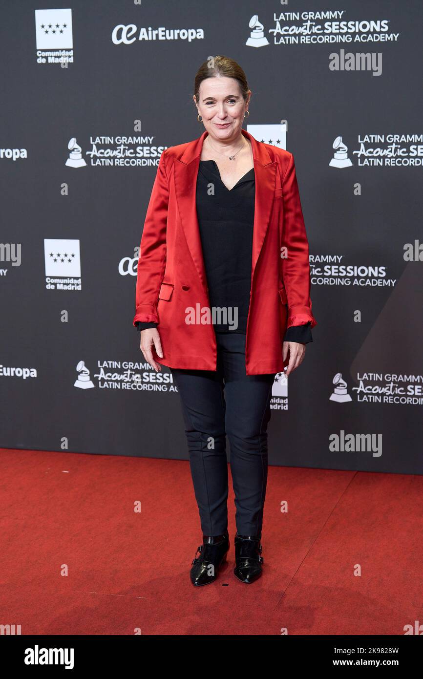 Madrid. España. 20221026, Marta Rivera de la Cruz asiste a Latin GRAMMY