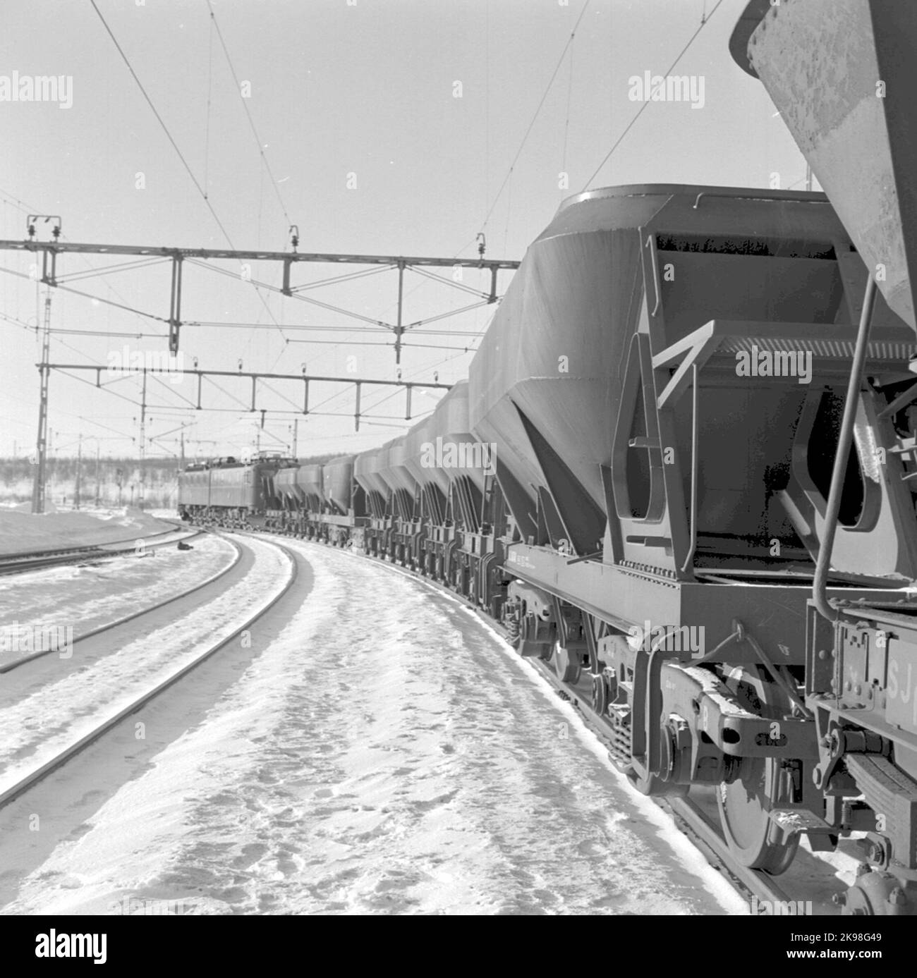 State Railways, SJ Mar y MB Wagons. Foto de stock