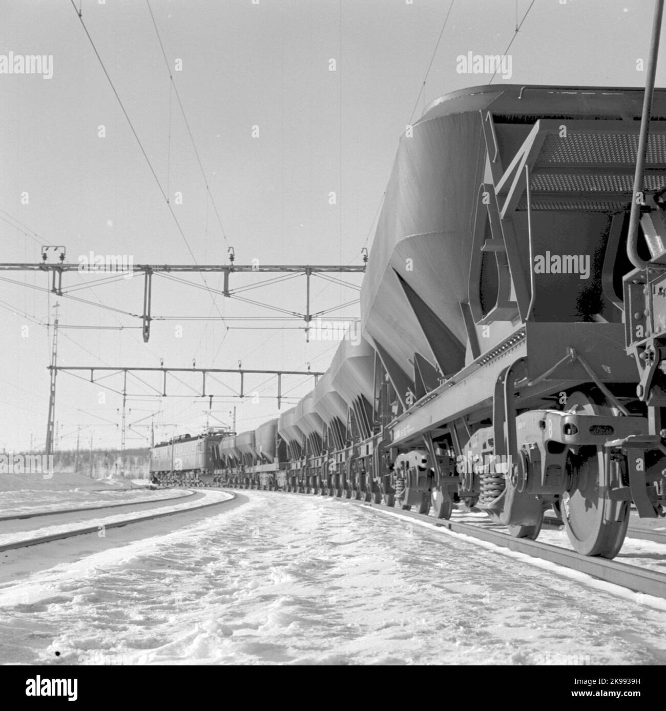 State Railways, SJ Mar y MB Wagons Foto de stock