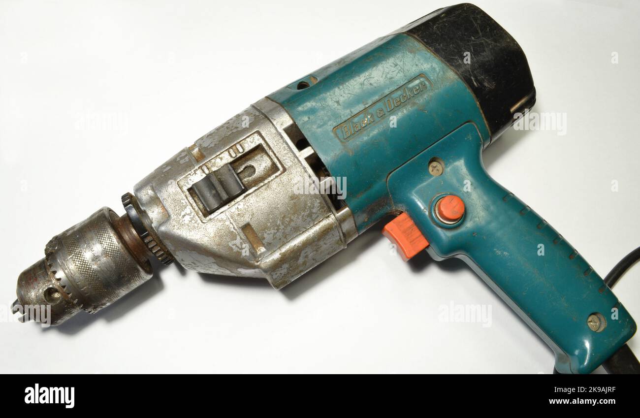 Vintage black decker electric drill fotografías e imágenes de alta  resolución - Alamy