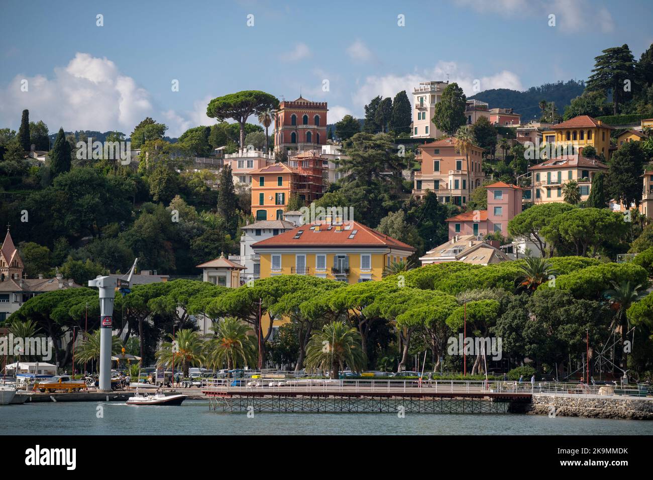 Santa Margherita Ligure es una localidad y comune italiana de la ciudad metropolitana de Génova, región de Liguria, con 35 habitantes 22 Foto de stock