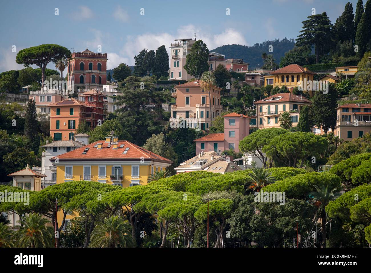 Santa Margherita Ligure es una localidad y comune italiana de la ciudad metropolitana de Génova, región de Liguria, con 35 habitantes 22 Foto de stock