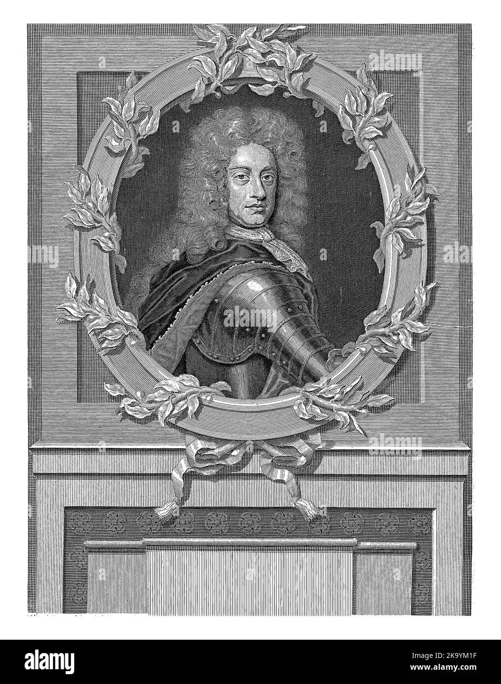 Retrato de Jacobo II de Inglaterra, Felipe van Gunst, 1685 1732