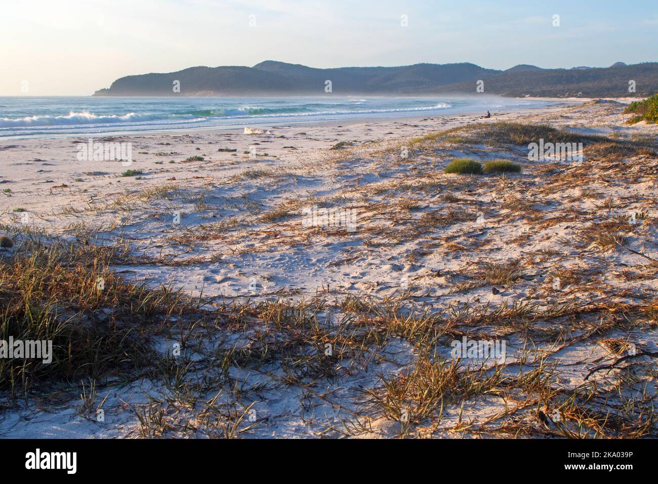 Playas amistosas, Parque Nacional de Freycinet Foto de stock