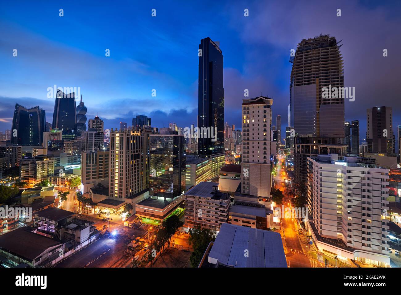Ciudad de Panamá, República de Panamá, América Central Foto de stock