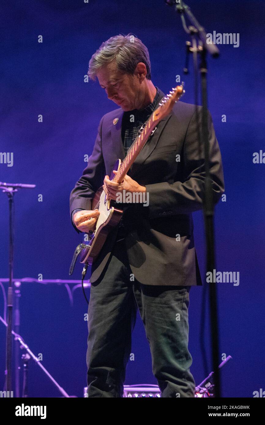 Londres, Reino Unido. Miércoles, 2 de Noviembre, 2022. Bill Callahan actuando en vivo en el escenario en la Roundhouse de Londres. Foto: Richard Gray/Alamy Live News Foto de stock