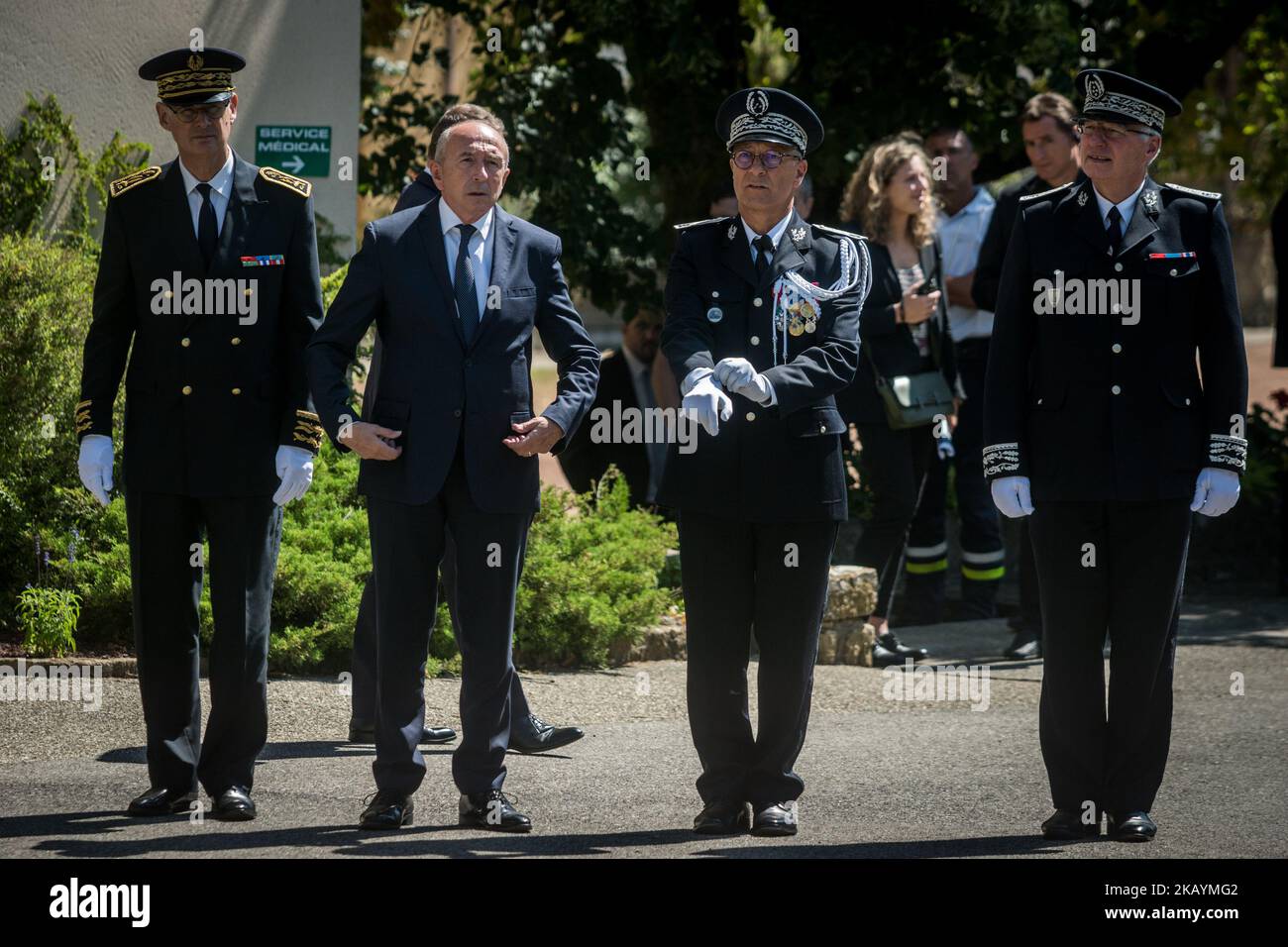 Ceremonia de liberación de la promoción 68th de comisarios de policía y