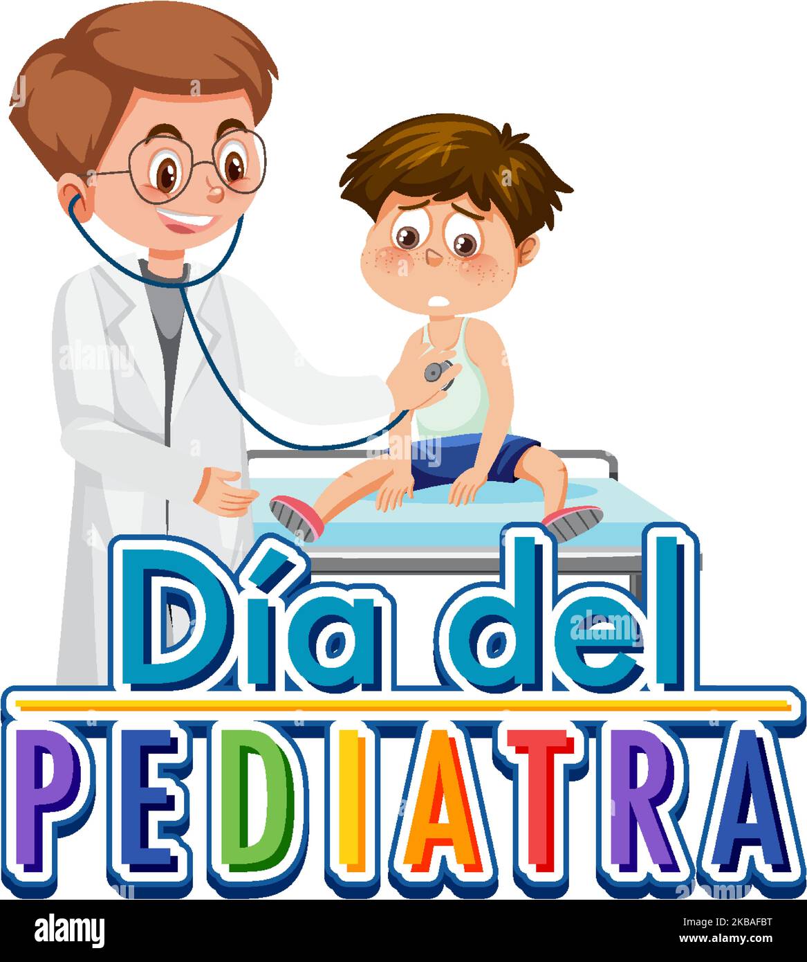 Texto dia del pediatra con ilustración de personajes de dibujos animados Imagen Vector de stock - Alamy Texto dia del pediatra con ilustración de personajes de dibujos animados Imagen Vector de stock - Alamy
