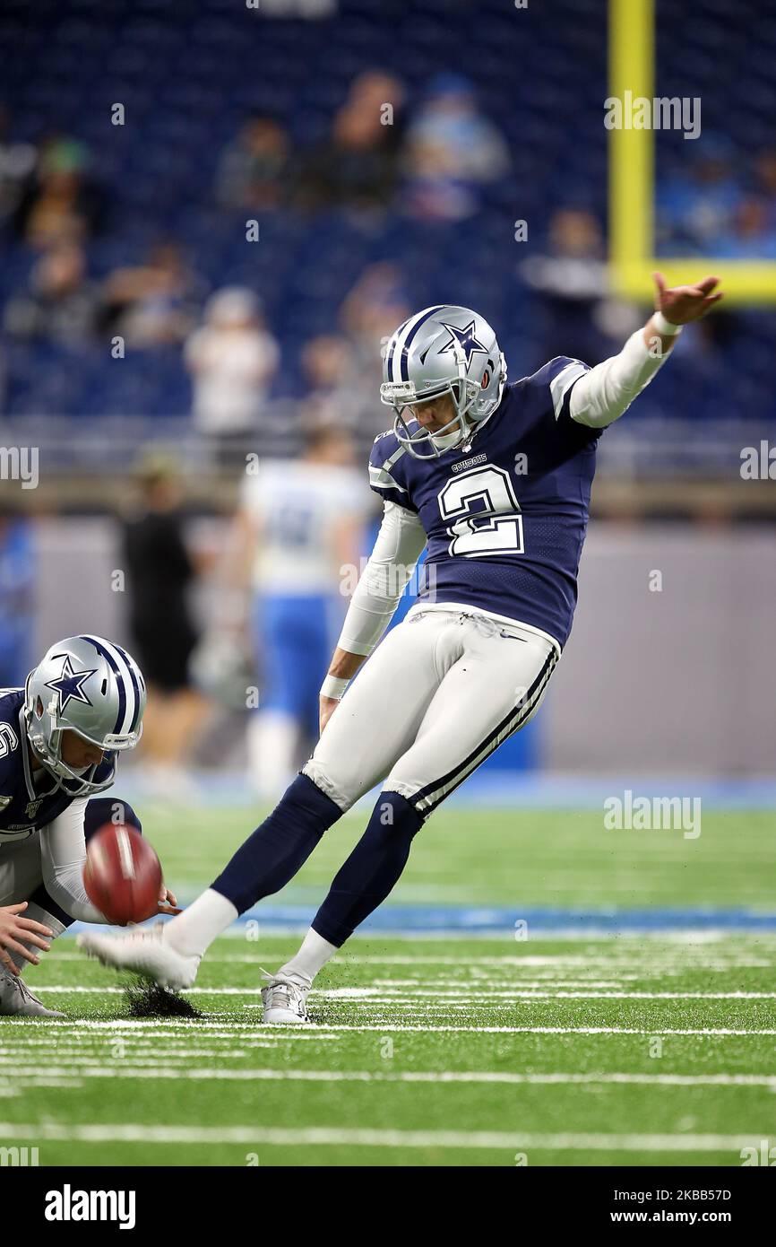 Pateador de los vaqueros de dallas brett maher fotografías e imágenes