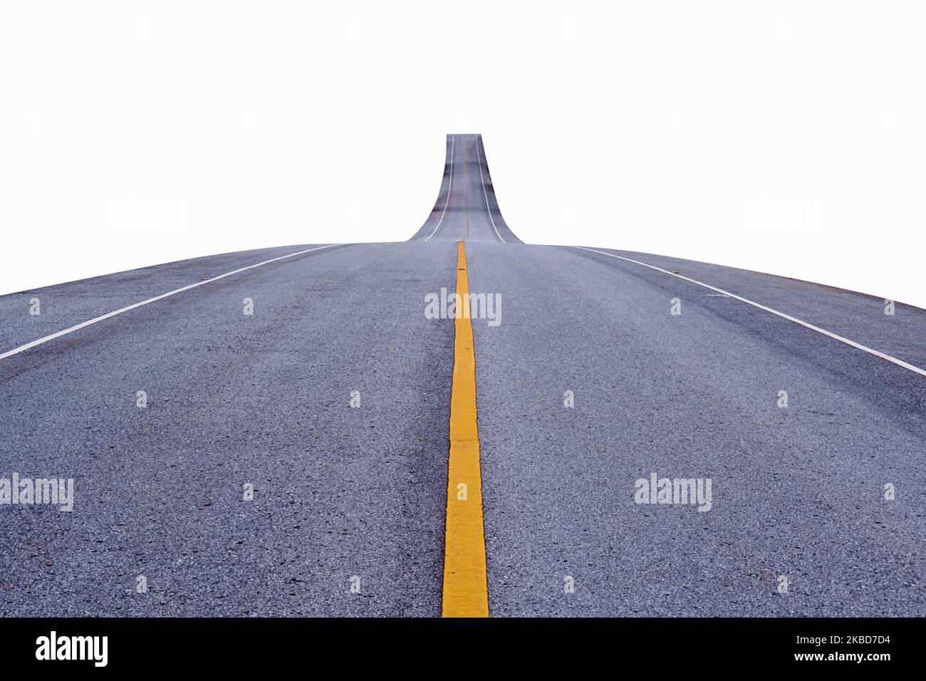 Carretera asfaltada con líneas, fondo de textura de carretera horizontal Foto de stock