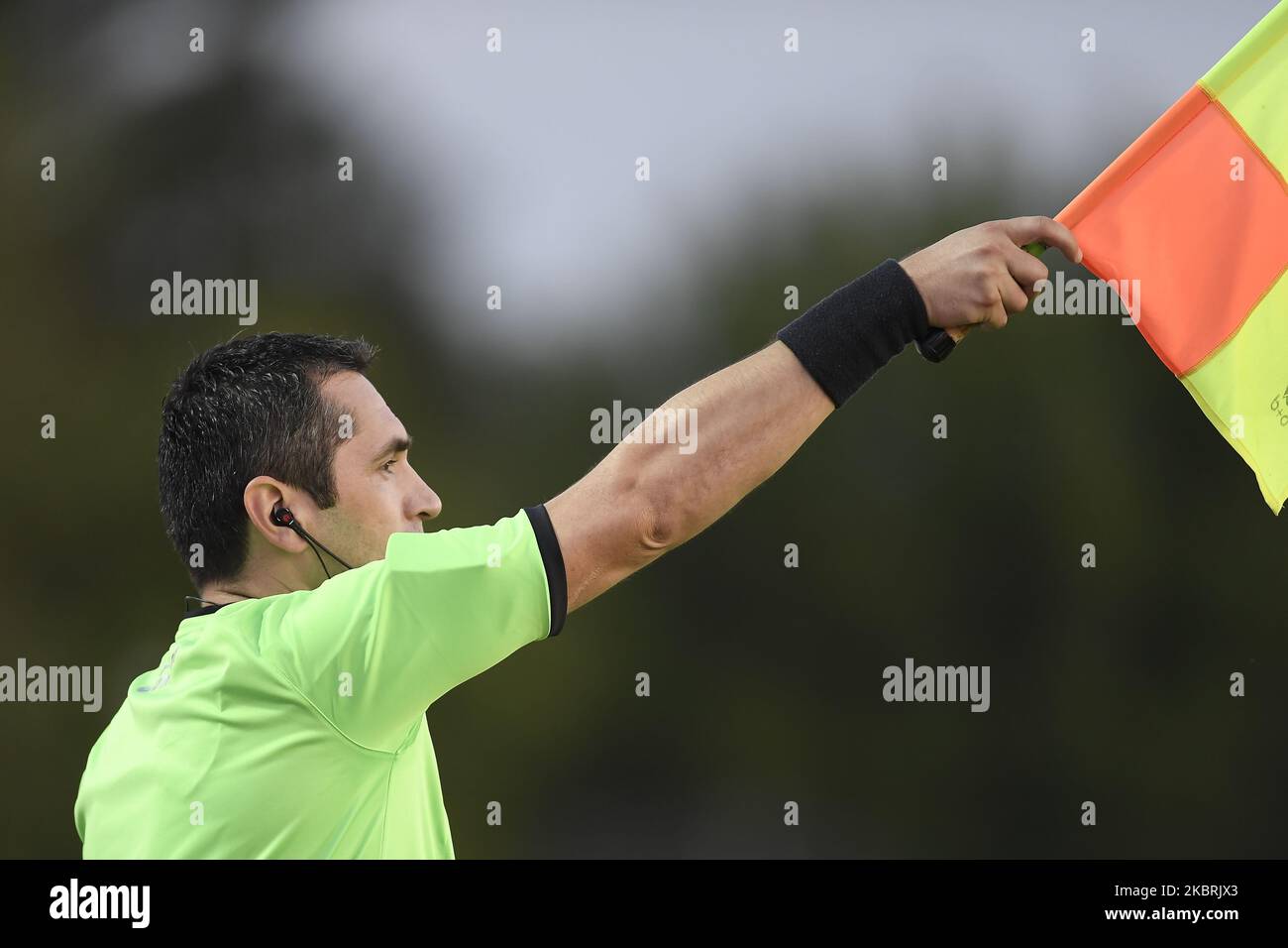 Cornel Cernea goalkeeper's coach of Sepsi OSK during semifinal of the  Romanian Cup edition 2019-20