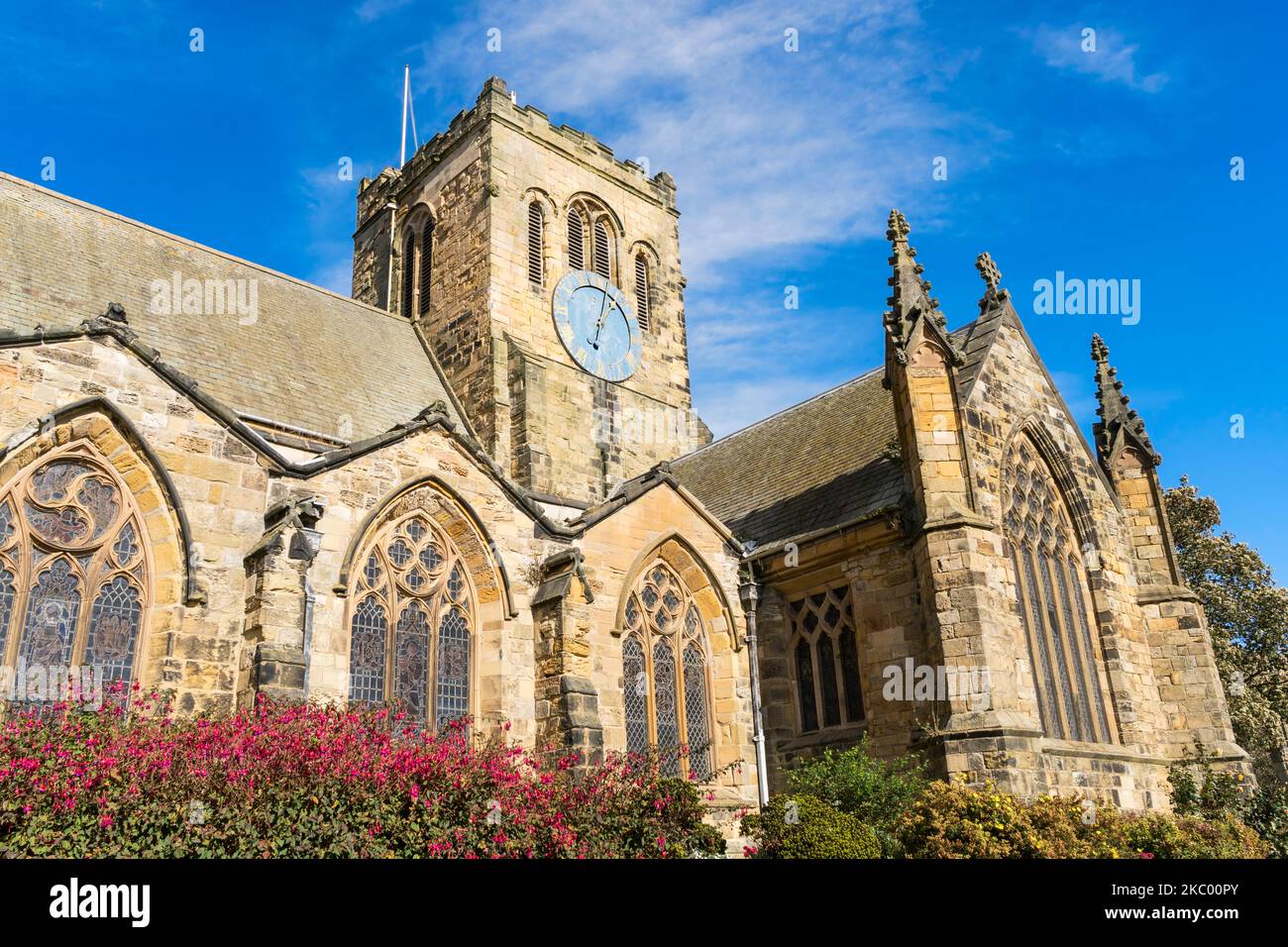 La iglesia de Santa María en Scarborough, North Yorkshire, Reino Unido Foto de stock