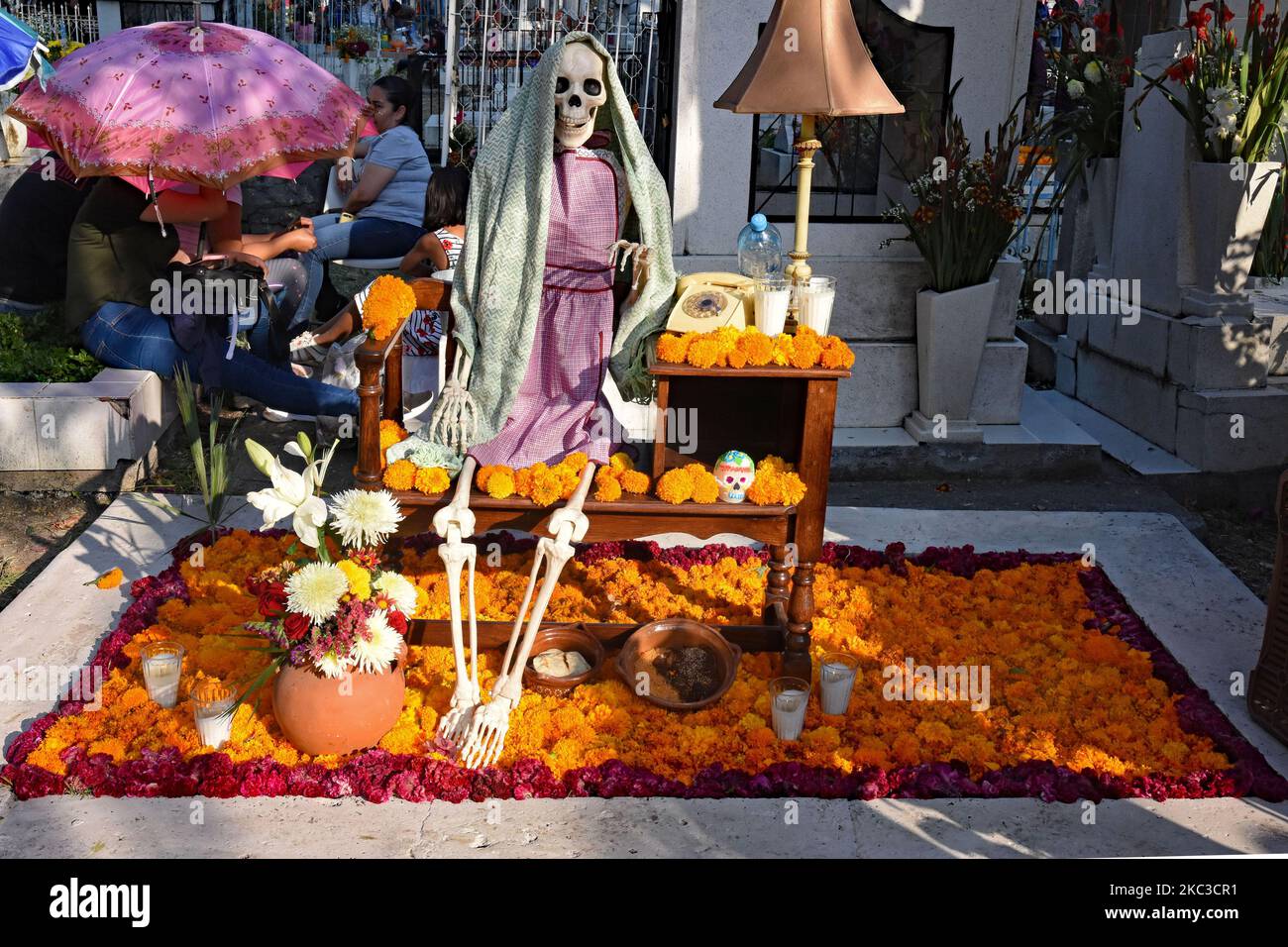 30 de octubre - 2 de noviembre de 2022, Ciudad de México, México - El Día de  Muertos es el Día tradicional de los Muertos donde los difuntos son  recordados como parientes