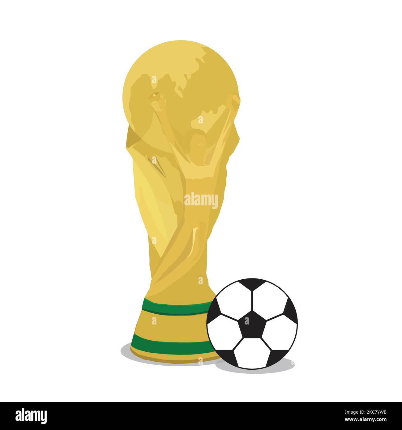Copa top mundial vectorizada