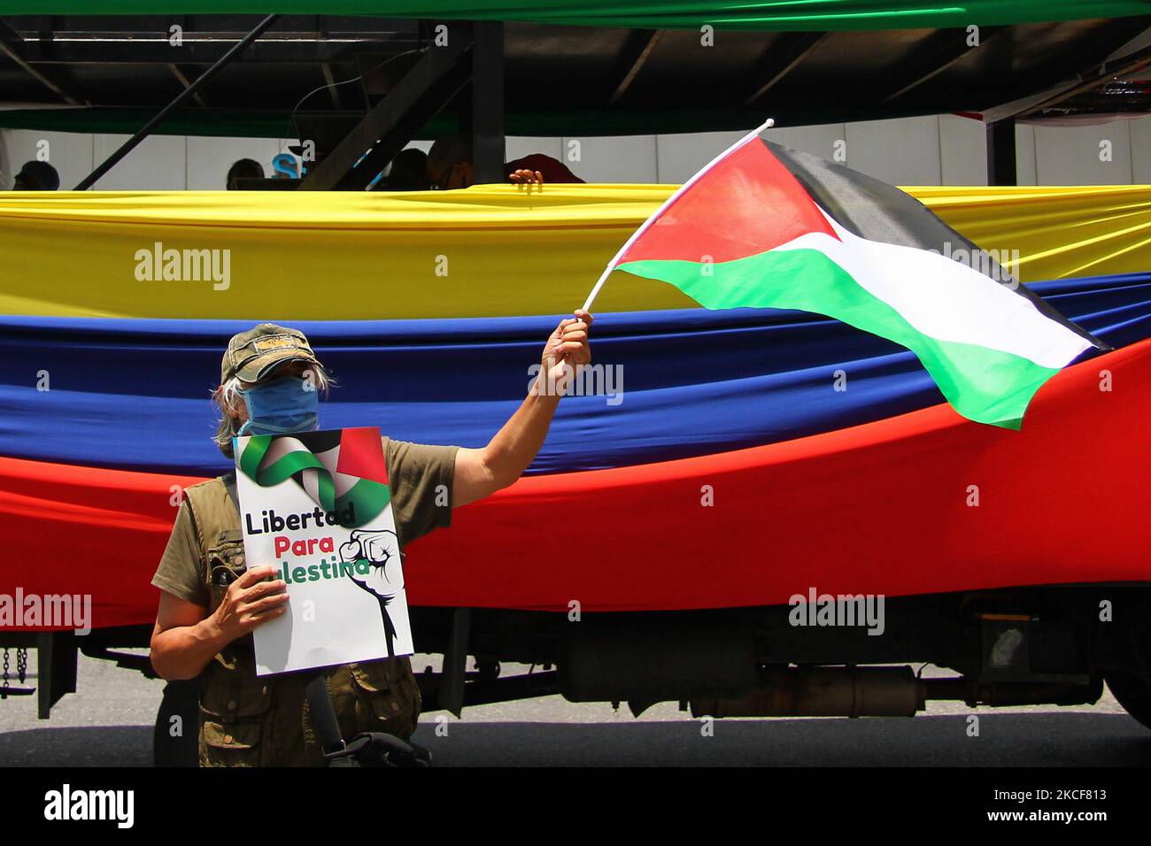 La bandera palestina recorre Sudamérica! 🇵🇸 🤩 ¡Gracias por el apoyo en  Venezuela, muchachos!