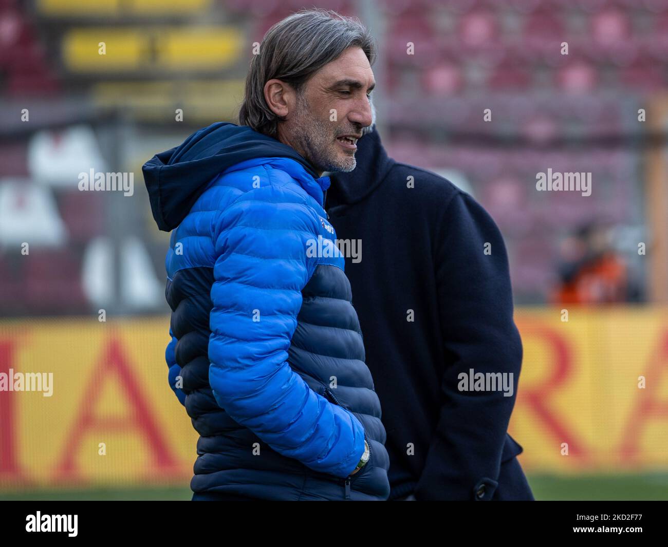 Daniele Liotti (Cosenza) after the goal of 1-1 during AC Pisa vs Cosenza  Calcio, Italian soccer Serie B match in Pisa, Italy, April 30 2022 Stock  Photo - Alamy