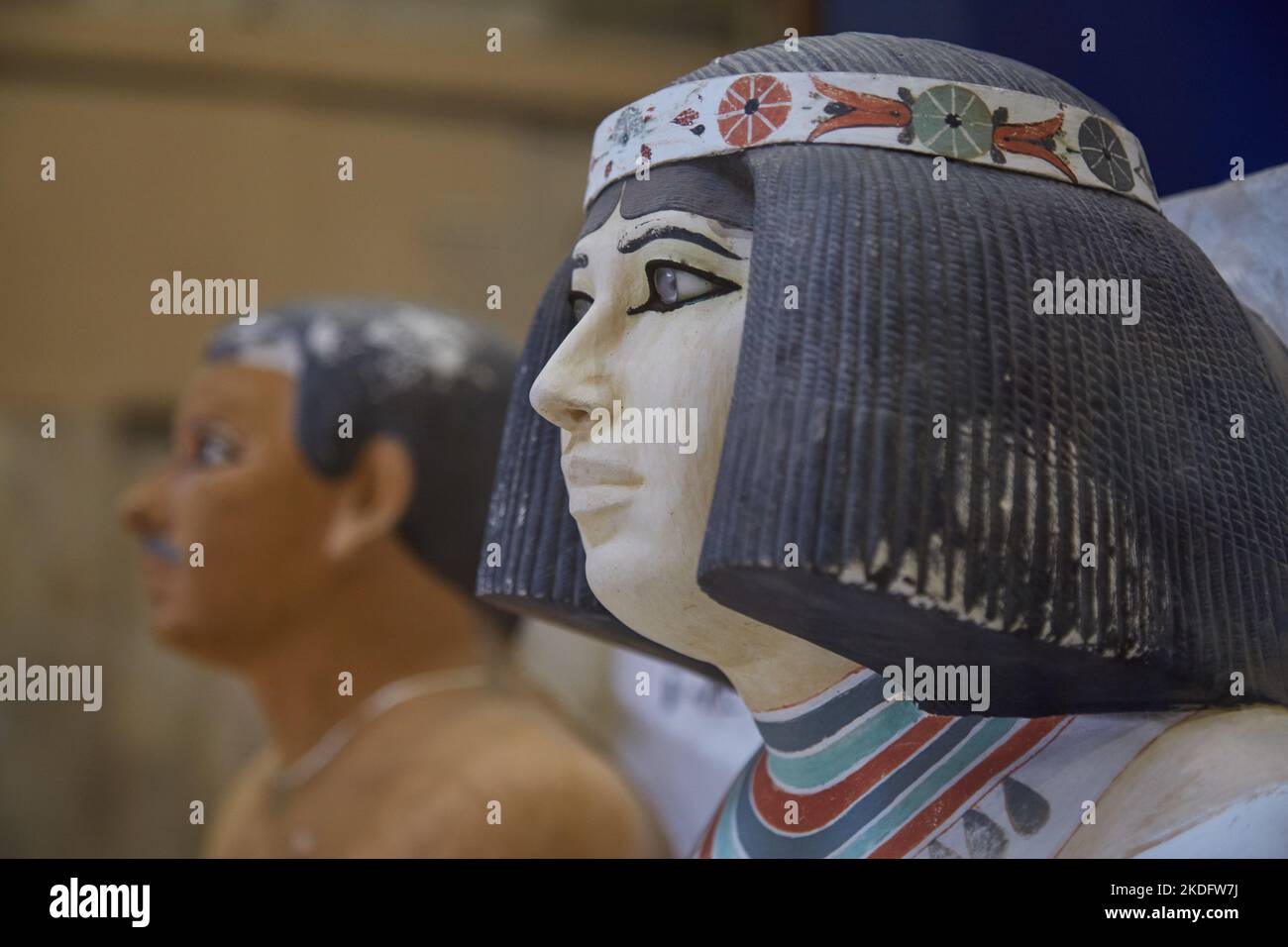 Rahotep y su esposa nofret fotografías e imágenes de alta resolución