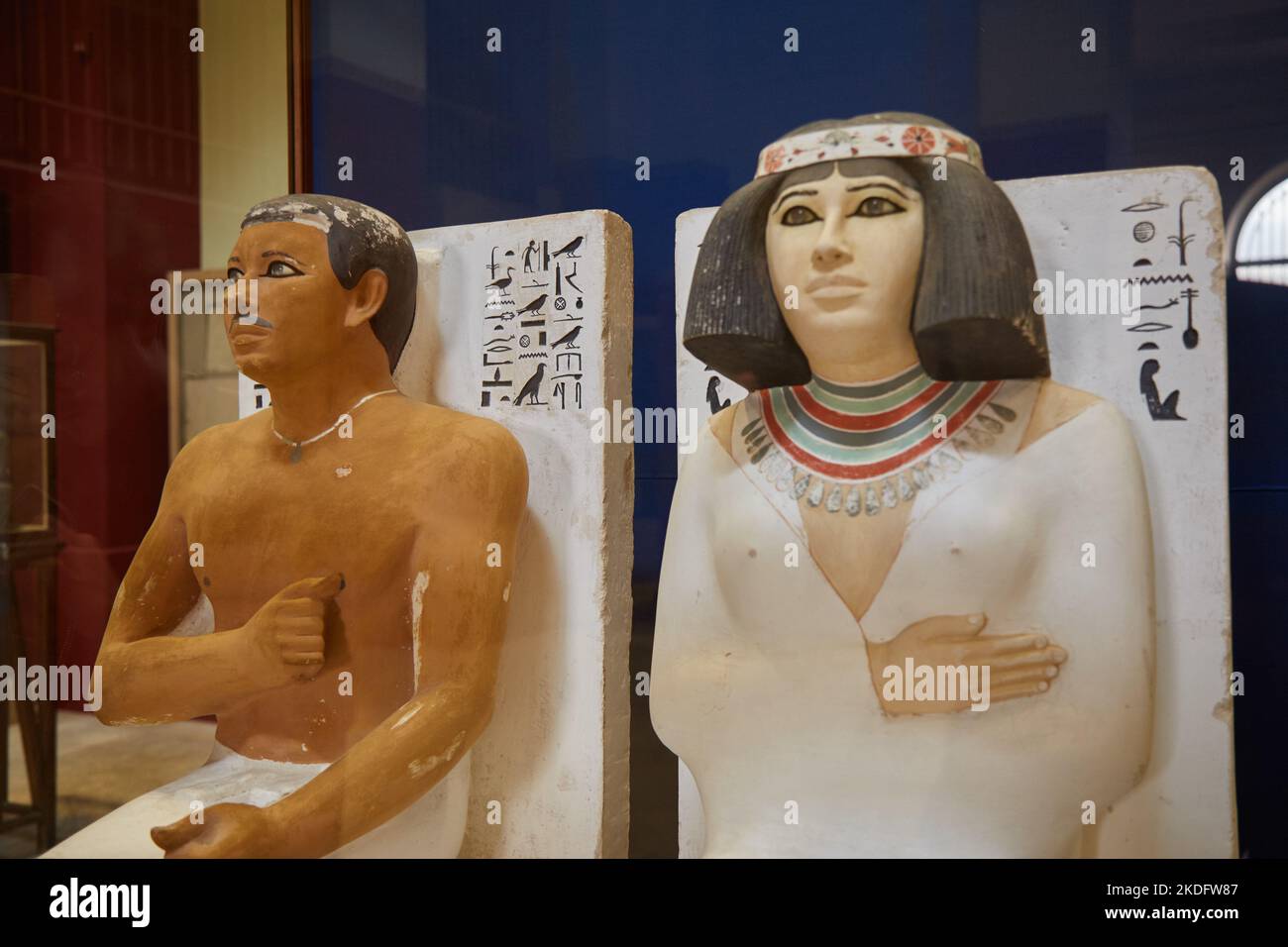 Rahotep y su esposa nofret fotografías e imágenes de alta resolución