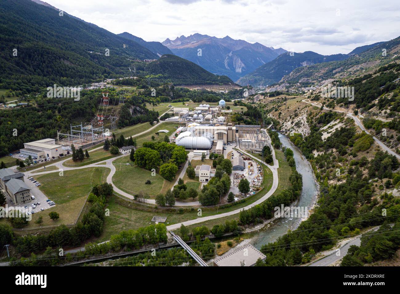 ONERA centro de investigación, el valle de Maurienne, Vanoise, los Alpes franceses, Francia, Alpes, Alpes Foto de stock