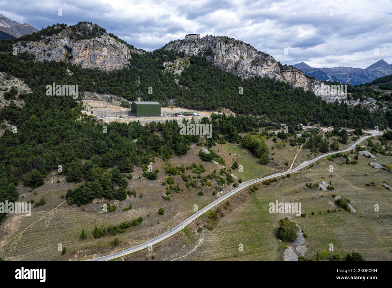 El valle de Maurienne, Vanoise, los Alpes franceses, Francia, Alpes, Alpino Foto de stock