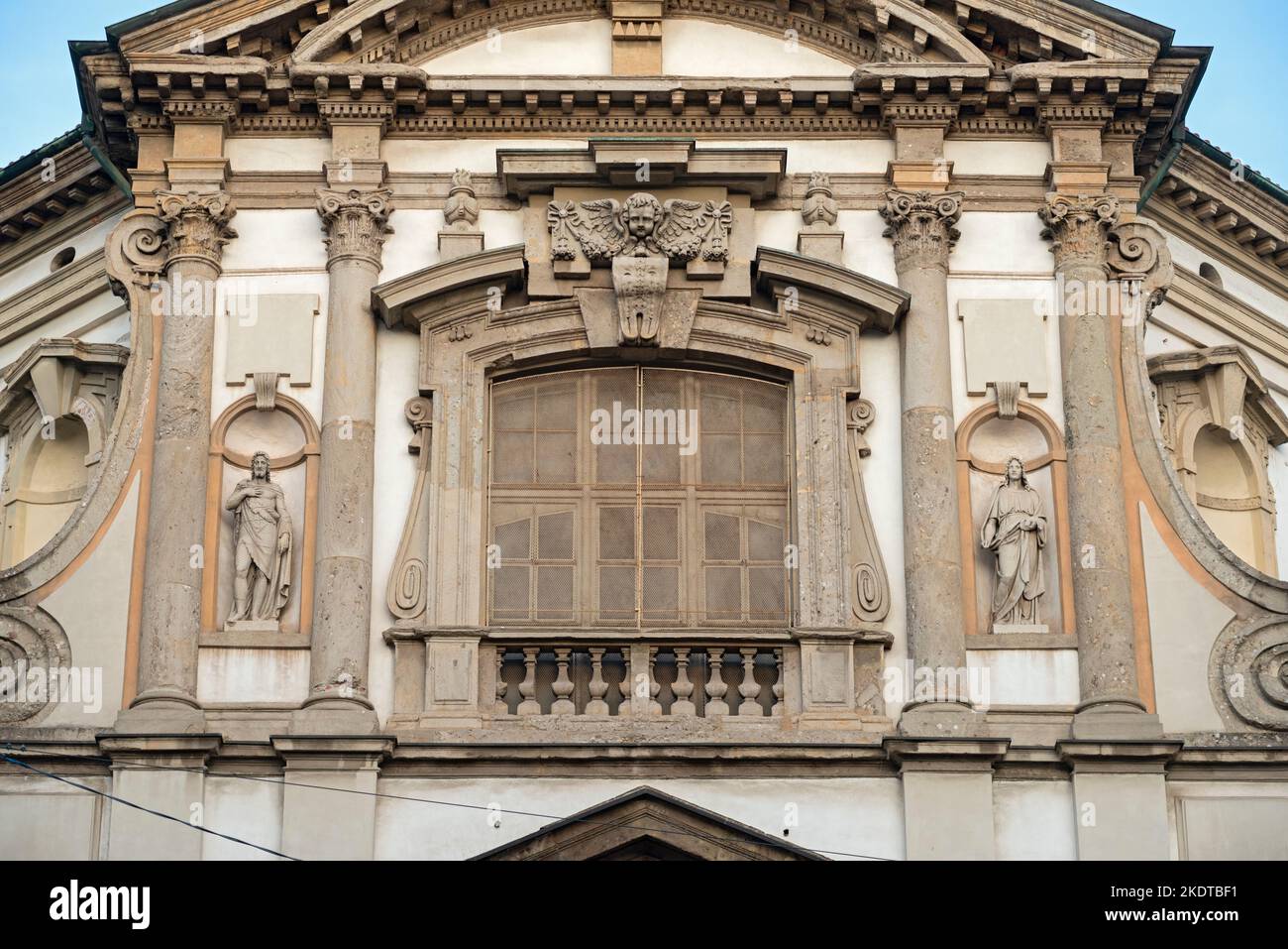 Italia, Lombardía, Milán, Iglesia de San Giuseppe por Francesco Maria Richini Arquitecto Foto de stock
