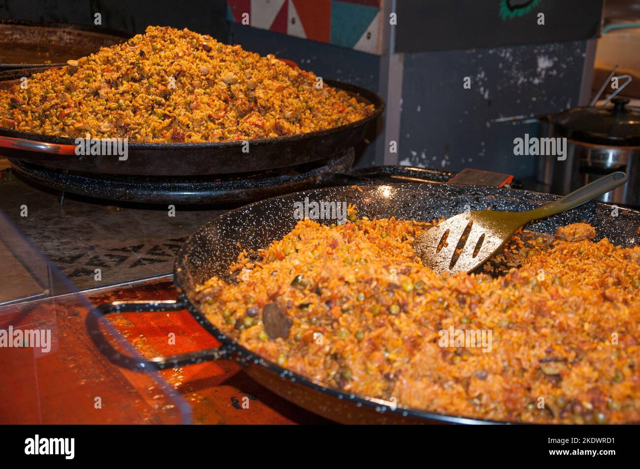 Le Souk ofrece cocina del norte de África en el mercado central de Adelaida, Australia del Sur Foto de stock
