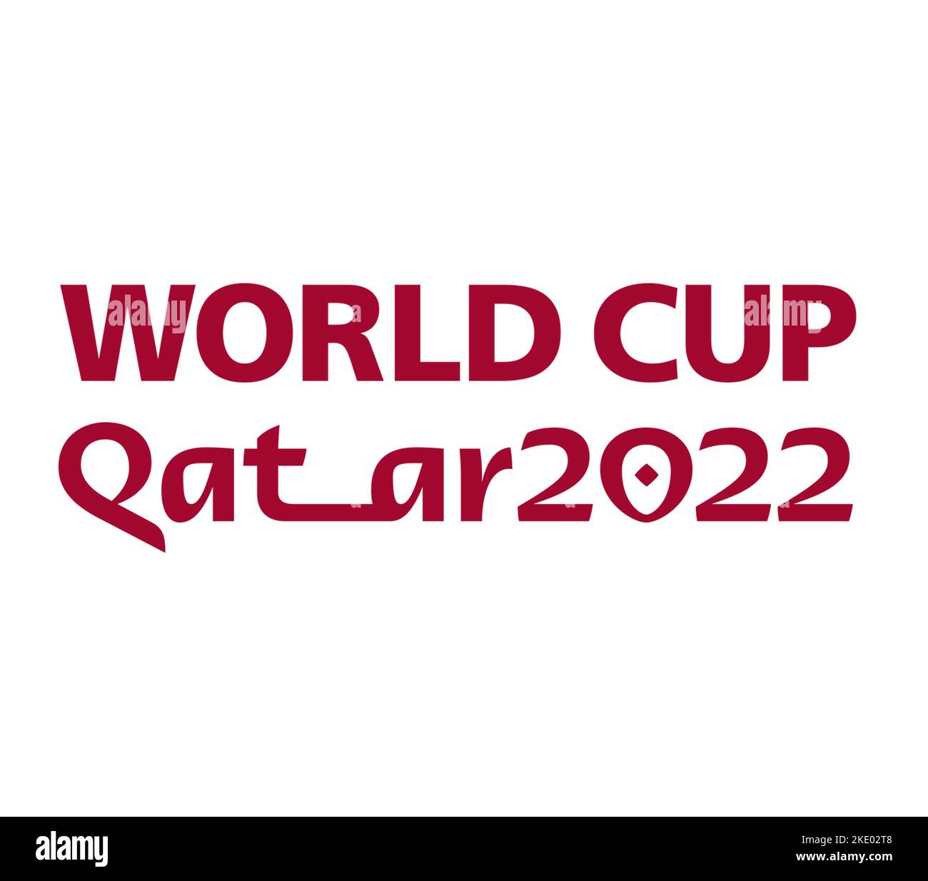 Mundial en Qatar 2022 Foto de stock