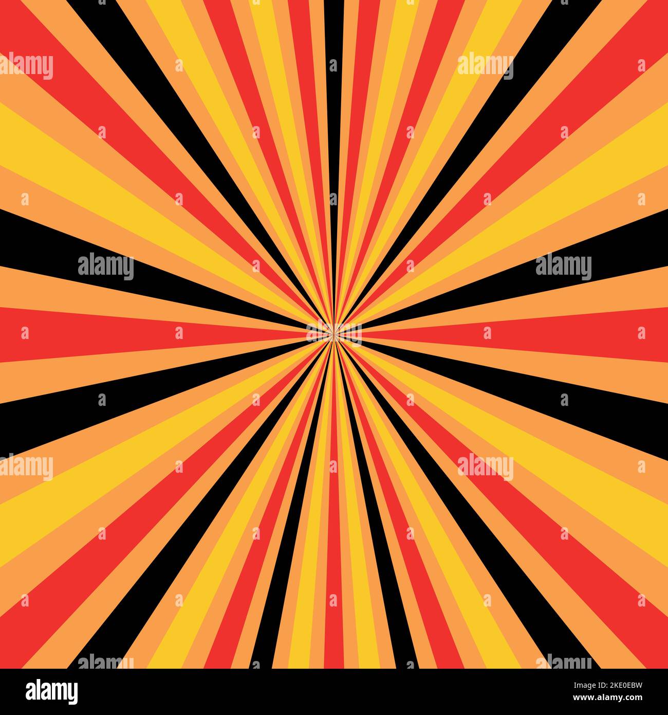 Una ilustración digital de un fondo de ilusión óptica rayado negro rojo  anaranjado para fondos de pantalla Imagen Vector de stock - Alamy