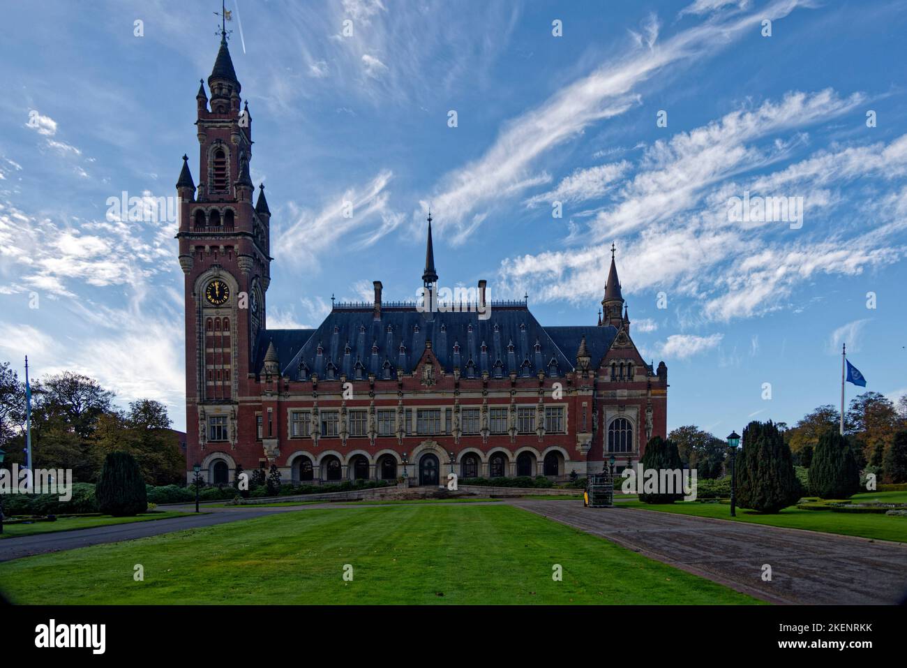 La Haya, Países Bajos. 31th de octubre de 2022. Palacio de la Paz, Corte Internacional de