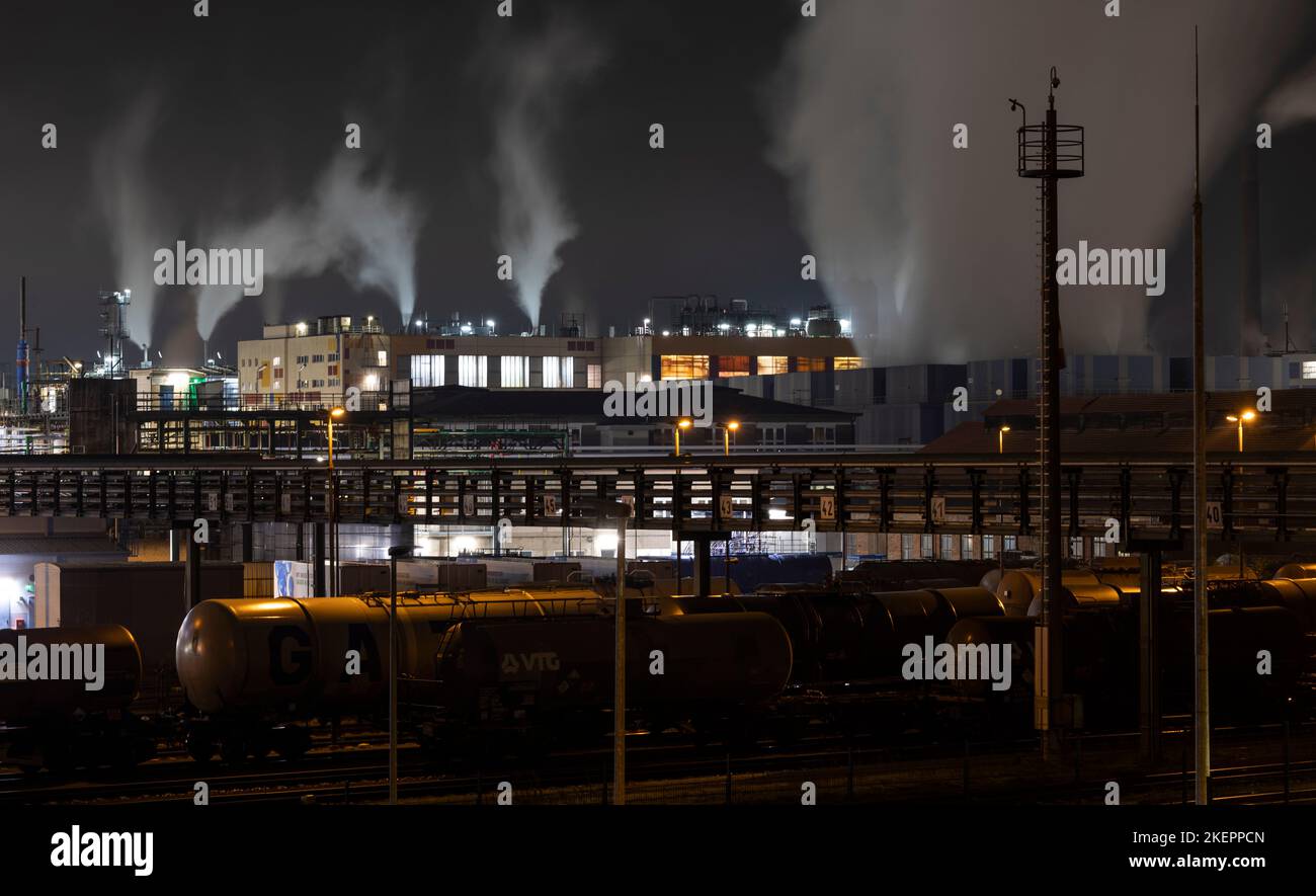 14 de noviembre de 2022, Hessen, Fráncfort del Meno Industriepark
