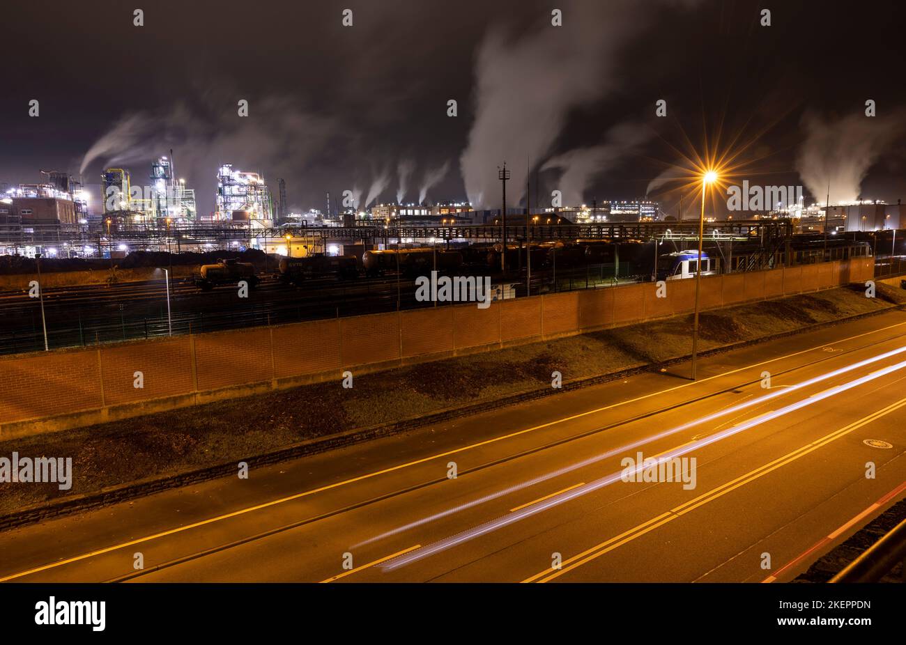 14 de noviembre de 2022, Hessen, Fráncfort del Meno Industriepark