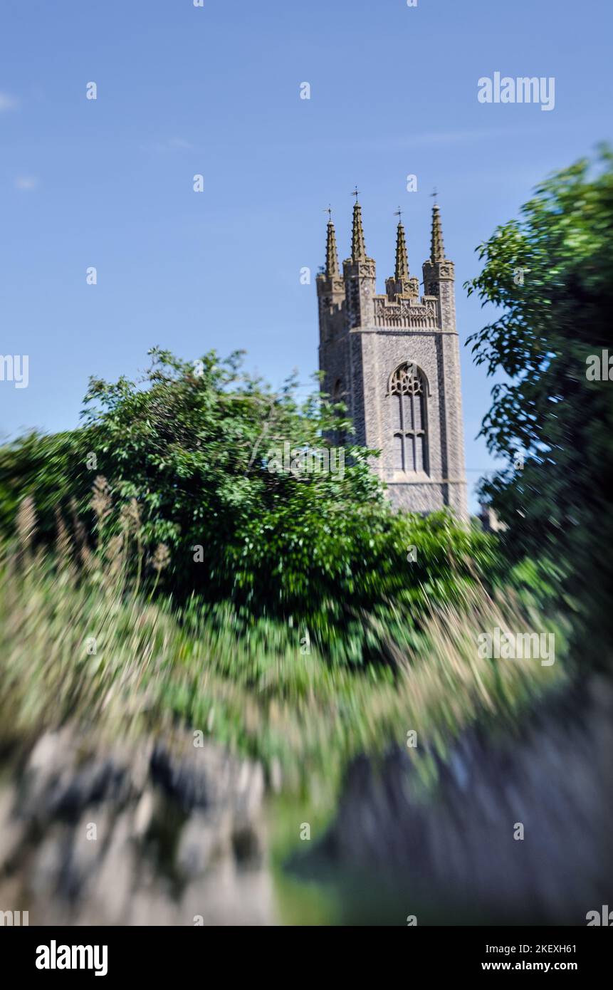 St Mary's church bungay suffolk Inglaterra Foto de stock