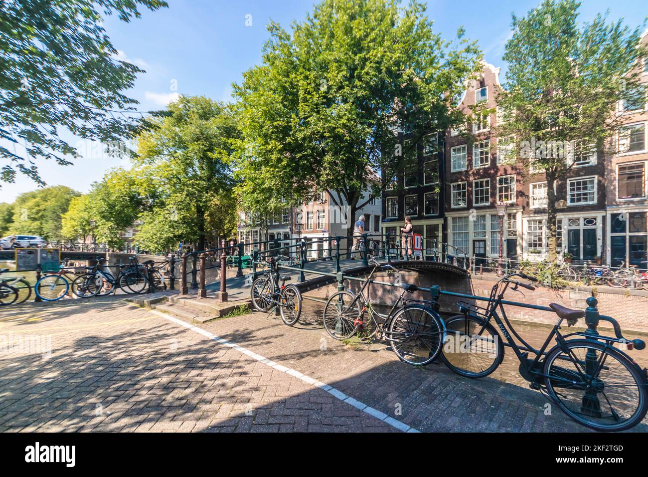 Brouwersgracht, Ámsterdam, Países Bajos Foto de stock