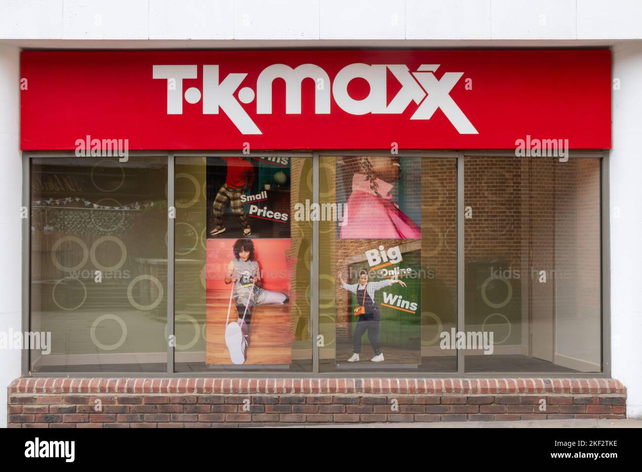 Tienda TK Maxx, High Wycombe, Buckinghamshire, Inglaterra Foto de stock