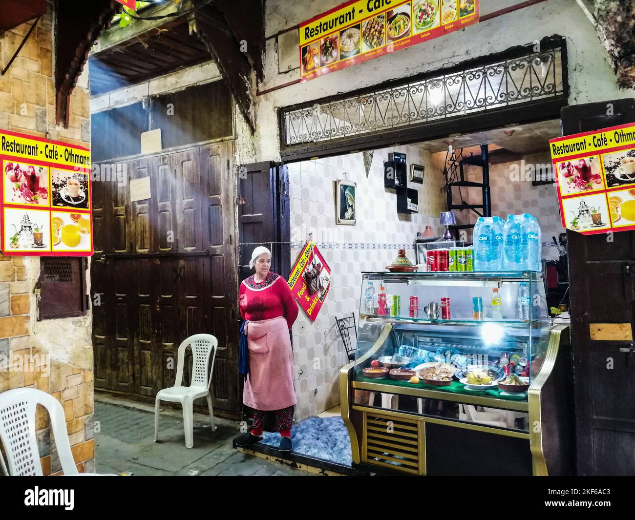 Marruecos, Fes, Medina, vida diaria Foto de stock