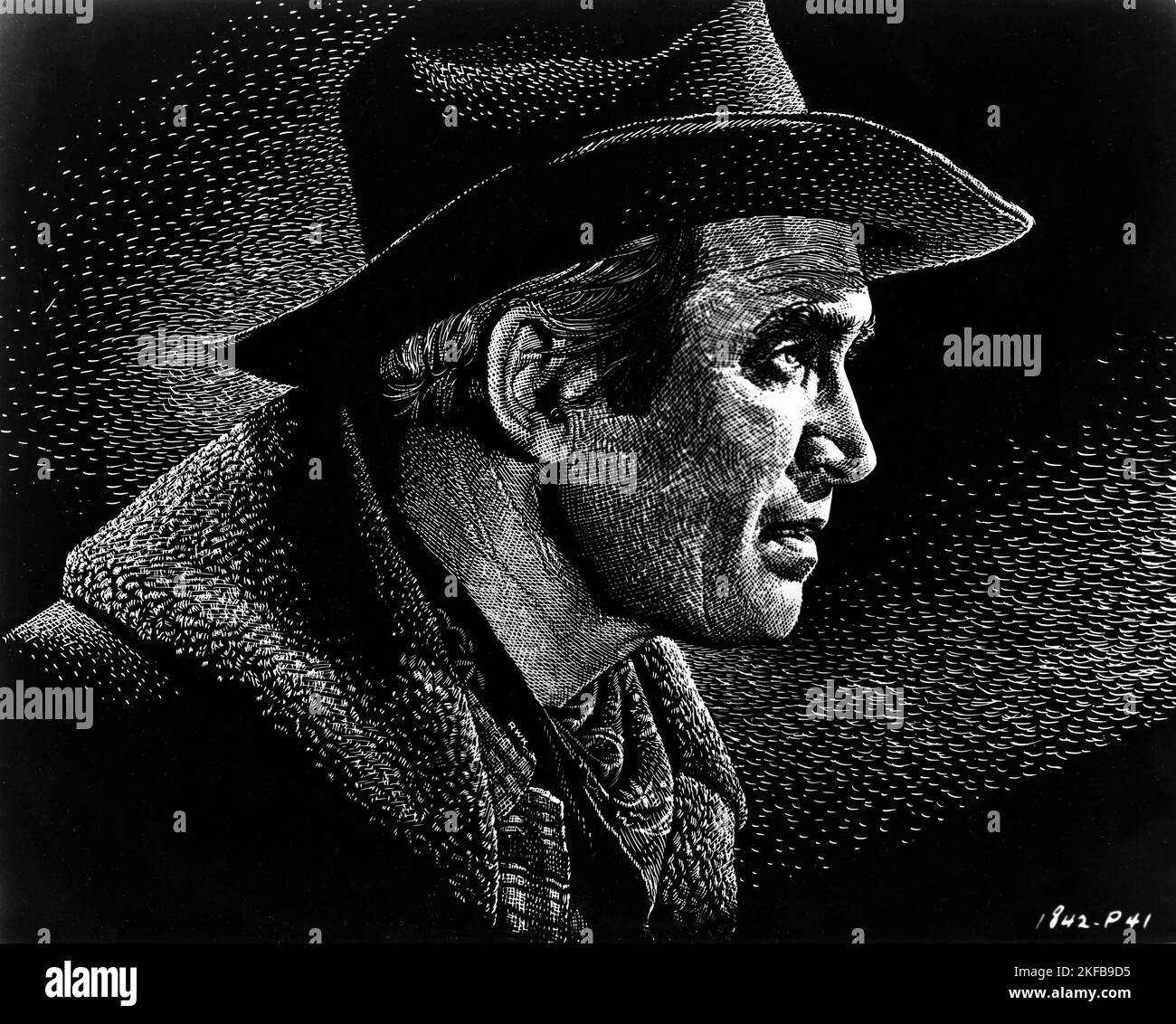 Obra de arte promocional de JAMES STEWART in NIGHT PASSAGE 1957 ...