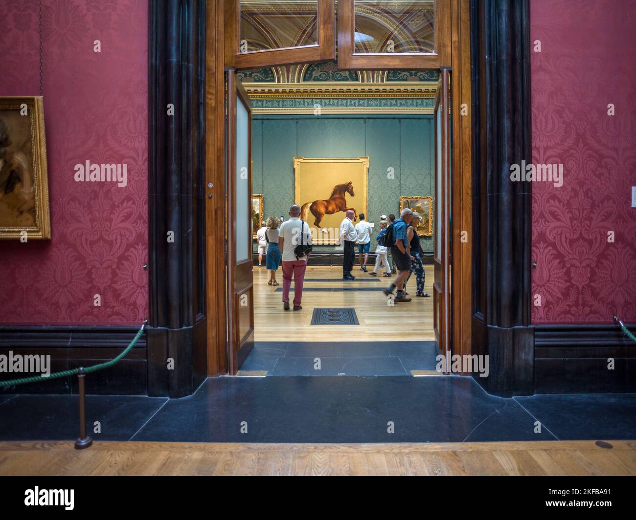 La Galería Nacional de Londres Foto de stock