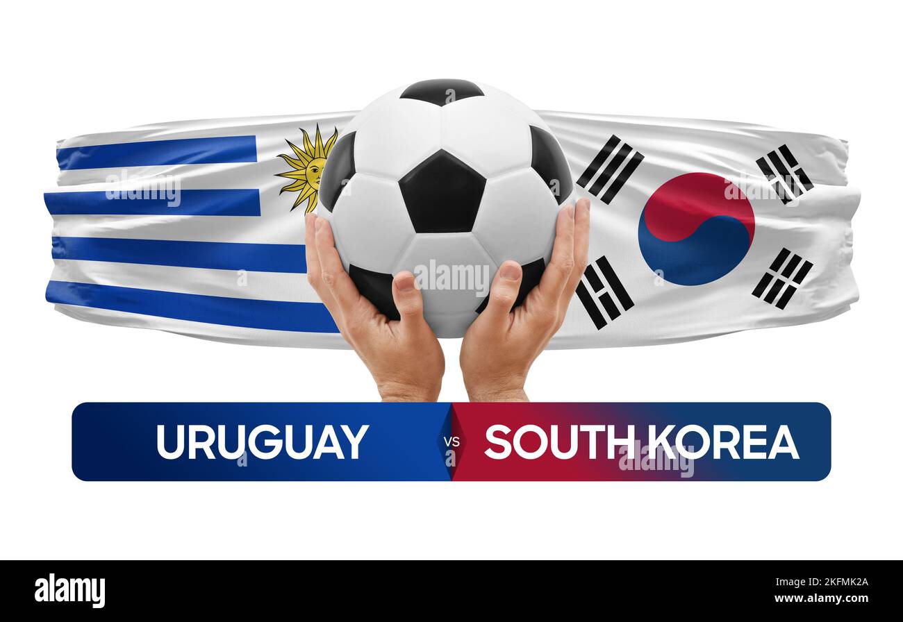 Corea Del Sur Uruguay Selecciones Nacionales Fútbol Partido